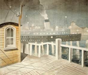 Channel Steamer (Eric Ravilious) - Muzeo.com
