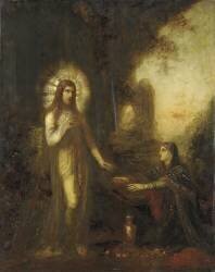 Christ and Mary Magdalene (Gustave Moreau) - Muzeo.com