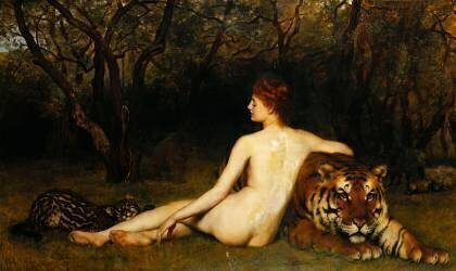 Circe, la tentatrice (John Collier) - Muzeo.com