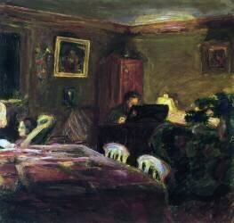 Claude Terrasse at the Piano (Pierre Bonnard) - Muzeo.com