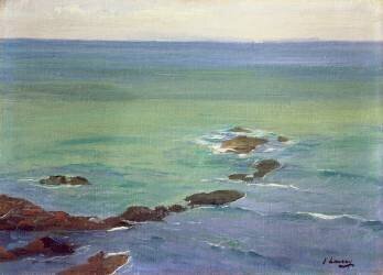 Coastal Scene (John Lavery) - Muzeo.com