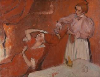 Combing the Hair (Edgar Degas) - Muzeo.com