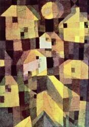Composition of abstract houses (Paul Klee) - Muzeo.com
