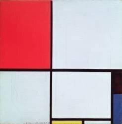 Composition with Red, Black, Blue and Yellow (Piet Mondrian) - Muzeo.com