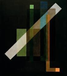 Construction / L. Moholy-Nagy / Painting, 1924 (Laszlo Moholy-Nagy) - Muzeo.com