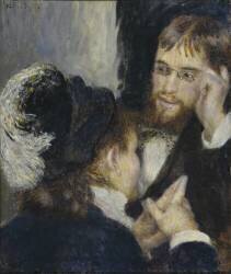 Conversation with the Gardener (Auguste Renoir) - Muzeo.com