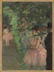 Dancers Backstage (Edgar Degas) - Muzeo.com