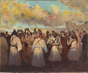 Les Crotales, Djema el Fna (Joseph-Félix Bouchor) - Muzeo.com