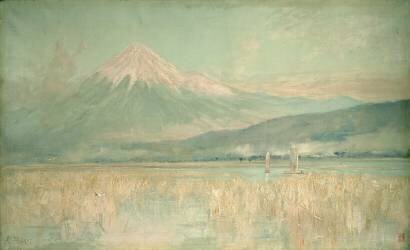 Dawn on the Sacred Mountain (Alfred East) - Muzeo.com
