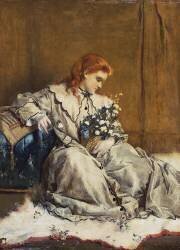 Daydream (Alfred Stevens) - Muzeo.com