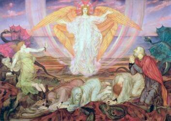 Death of the Dragon (Evelyn de Morgan) - Muzeo.com