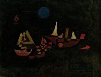 Departure of the boats (Paul Klee) - Muzeo.com