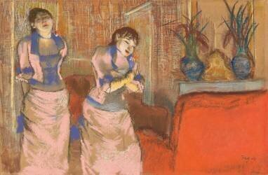 Deux femmes (Edgar Degas) - Muzeo.com
