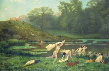 Diane and Acteon (Jean-Léon Gérôme) - Muzeo.com