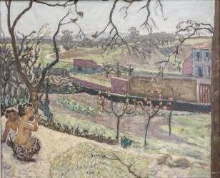 Early spring : little fauns (Pierre Bonnard) - Muzeo.com
