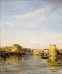 Entrée du port du Havre (Théodore Gudin) - Muzeo.com