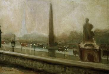 Evening in Paris (Henryk Langermann) - Muzeo.com