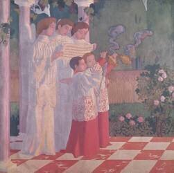 Exaltation of the Holy Cross and the Glorification of the Mass (Maurice Denis) - Muzeo.com