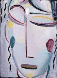 Face of the Saviour: the resurrection or new life II (Alexej von Jawlensky) - Muzeo.com