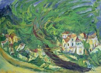 Fallen Tree (Chaïm Soutine) - Muzeo.com