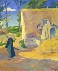 Farmhouse at Le Pouldu (Paul Serusier) - Muzeo.com