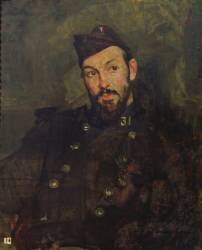 Felicien Cacan in Uniform (Jacques-Emile Blanche) - Muzeo.com