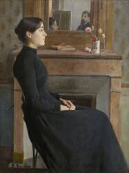 Female Figure (Santiago Rusiñol) - Muzeo.com