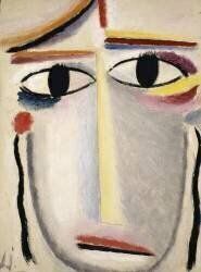 Female Head (Alexej von Jawlensky) - Muzeo.com