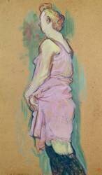 Femme de maison blonde (Henri de Toulouse-Lautrec) - Muzeo.com