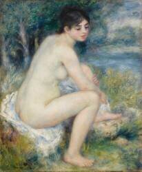 Femme nue dans un paysage (Auguste Renoir) - Muzeo.com