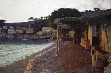 Fisherman's House, Majorca (Santiago Rusiñol) - Muzeo.com