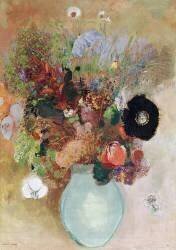 Flowers in a Green Vase (Odilon Redon) - Muzeo.com