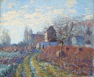 Gelée Blanche - Été de la Saint-Martin (Alfred Sisley) - Muzeo.com