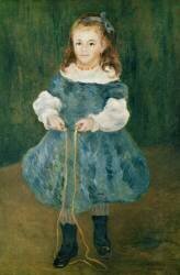 Girl with a skipping rope (Auguste Renoir) - Muzeo.com