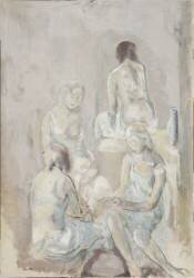 Girls' group (Léopold Gottlieb) - Muzeo.com