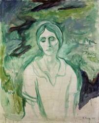 Gothic Girl (Edvard Munch) - Muzeo.com