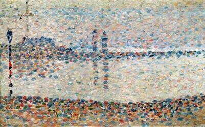 Gravelines : un soir, étude (Georges Seurat) - Muzeo.com