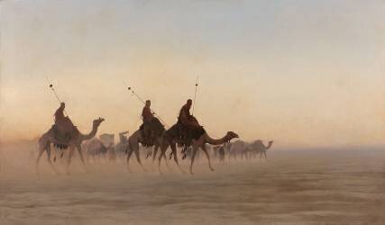 Great caravan of Mecca (Charles-Théodore Frère) - Muzeo.com