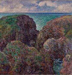 Group of Rocks at Port-Goulphar (Claude Monet) - Muzeo.com