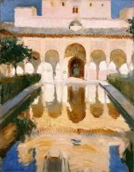 Hall of the Embassadors, Alhambra, Granada (Joaquin Sorolla y Bastida) - Muzeo.com