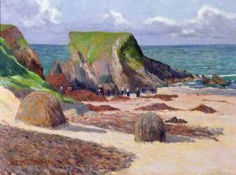 Harvesting of Seaweed (Maxime Maufra) - Muzeo.com