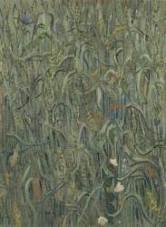 Haystacks (detail) (Vincent van Gogh) - Muzeo.com