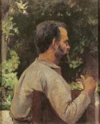 Head of a Man (Henri de Toulouse-Lautrec) - Muzeo.com