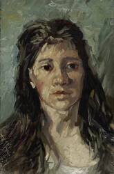 Head of a prostitute (Vincent van Gogh) - Muzeo.com