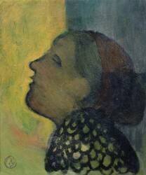 Head Raised in Profile (Maurice Denis) - Muzeo.com