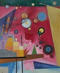 Heavy red (Wassily Kandinsky) - Muzeo.com