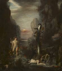 Hercules and the Lernaean Hydra (Gustave Moreau) - Muzeo.com