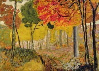 Hinds in the Undergrowth (Pierre Bonnard) - Muzeo.com