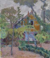 House among trees (Pierre Bonnard) - Muzeo.com
