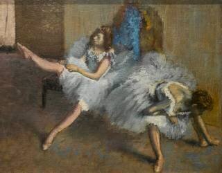 In a repetition room (Edgar Degas) - Muzeo.com